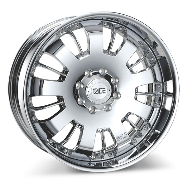 Ace Alloy Volt C811 Chrome Center Cap