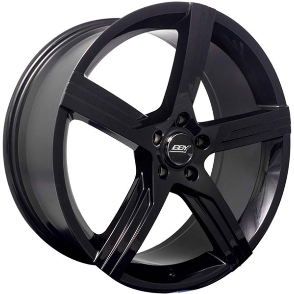 BBY 01 Nova Black 5 Lug Center Cap