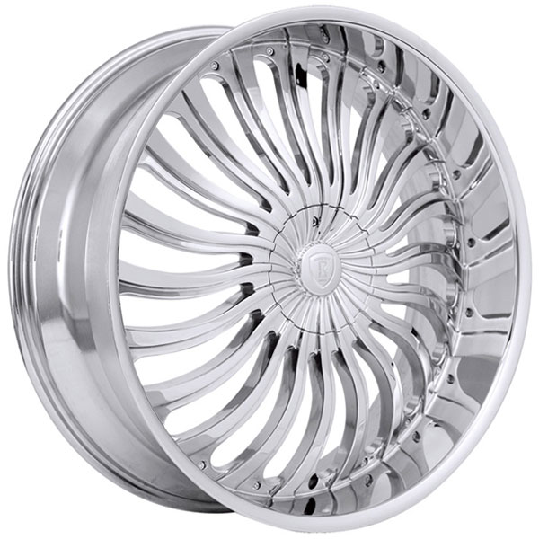 Borghini B24 Chrome Center Cap