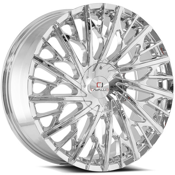 Cavallo CLV-30 Chrome Center Cap