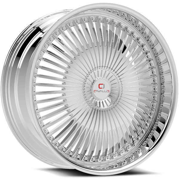 Cavallo CLV-41 Chrome Center Cap