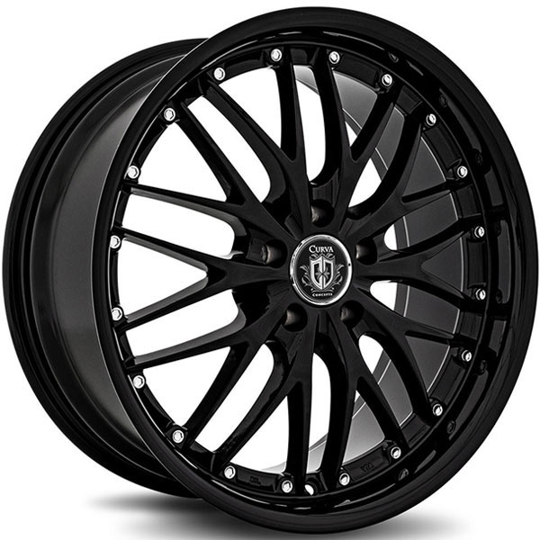 Curva Concepts C3 Gloss Black Center Cap