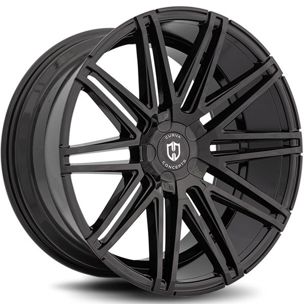 Curva Concepts C48 Gloss Black Center Cap