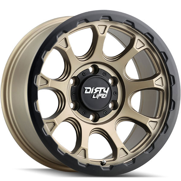 Dirty Life Drifter 9307 Matte Gold Center Cap