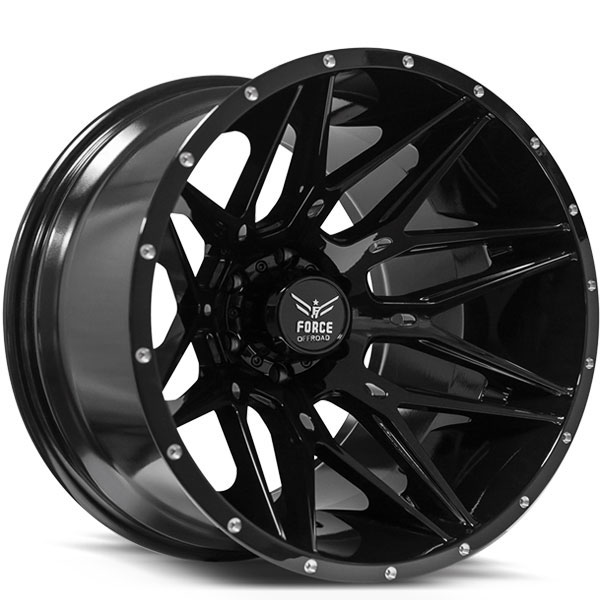 Force Off-Road F34 Gloss Black Center Cap