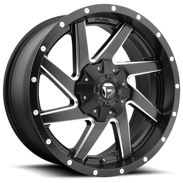 Fuel Renegade D594 Black with Milled Accents Center Cap