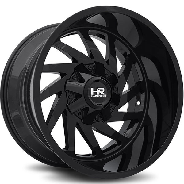 Hardrock Offroad H704 Crusher Gloss Black Center Cap