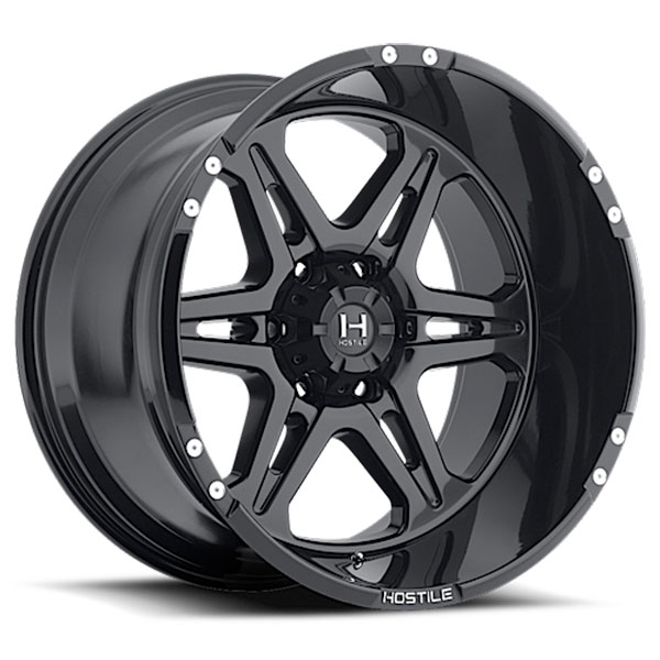 Hostile H102 Havoc Asphalt Satin Black Center Cap