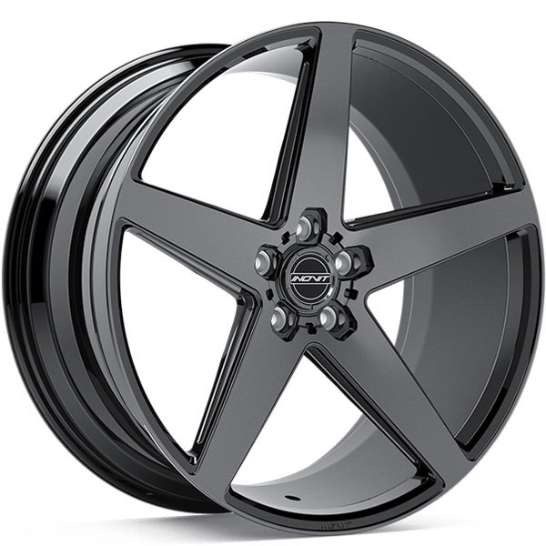 Inovit YSM-096 Rotor Black with Machined Face and Satin Dark Tint Center Cap