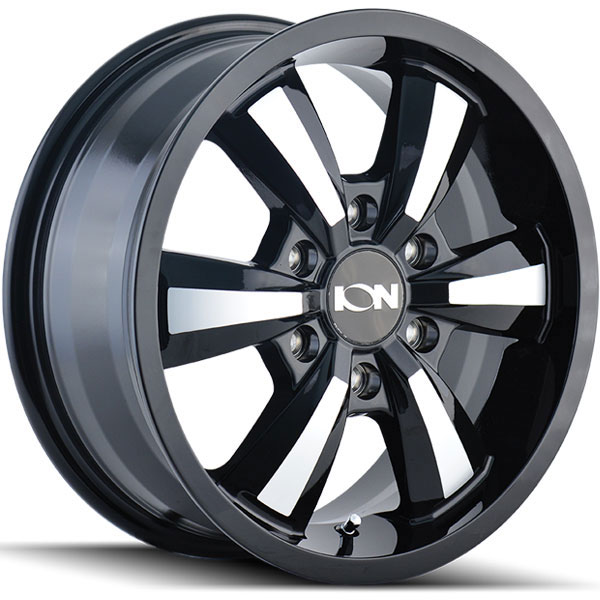 Ion Alloy 102 Black with Machined Face Center Cap