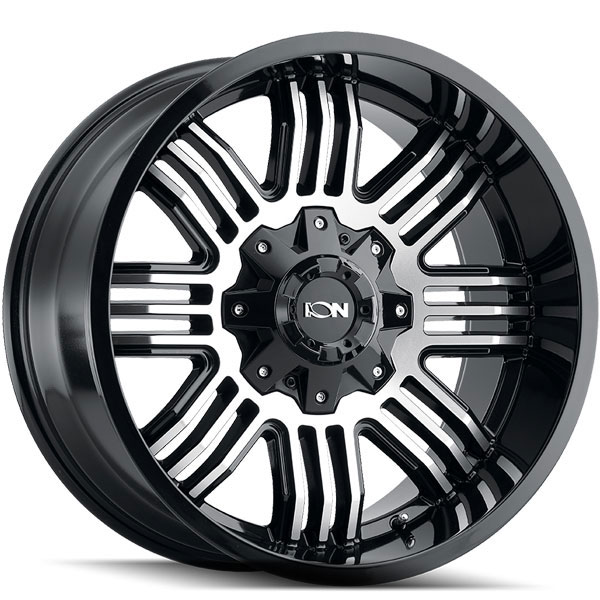 Ion Alloy 144 Black with Machined Face Center Cap