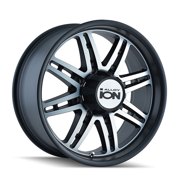 Ion Alloy 183 Matte Black with Machined Face Center Cap