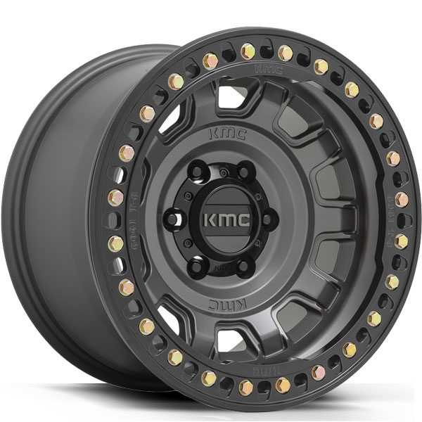 KMC KM236 Tank Beadlock Anthracite Center Cap