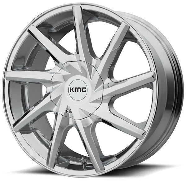 KMC KM705 Burst Chrome Center Cap