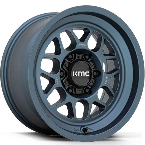 KMC KM725 Terra Metallic Blue Center Cap