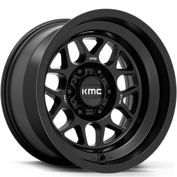 KMC KM725 Terra Satin Black Center Cap