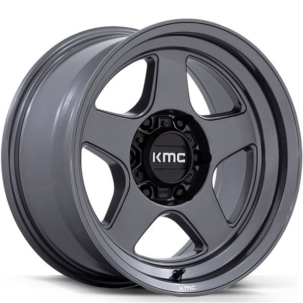 KMC KM728 Lobo Matte Anthracite Center Cap