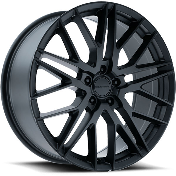 Liquid Metal Fin Satin Black Center Cap