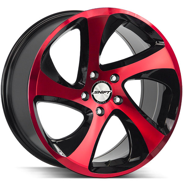 Shift Strut Gloss Black with Candy Red Face Center Cap