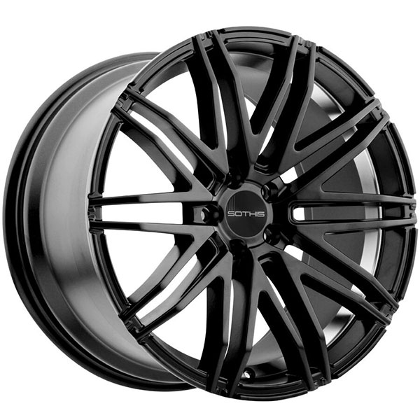 SOTHIS SC102 Gloss Black Machined Center Cap