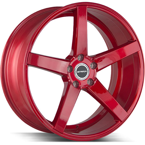 Strada Perfetto Candy Red Center Cap