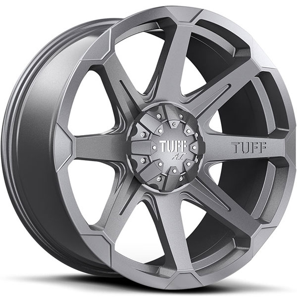 Tuff T05 Satin Gunmetal Center Cap