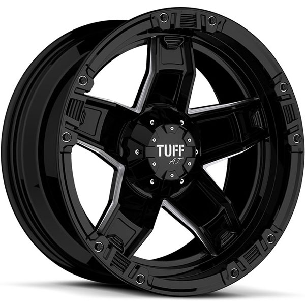 Tuff T10 Gloss Black Center Cap