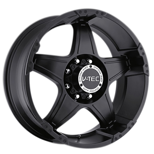 V-Tec 395 Wizard Matte Black Center Cap