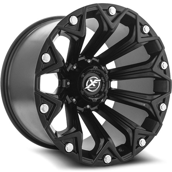 XF Off-Road XF-212 Satin Black Center Cap