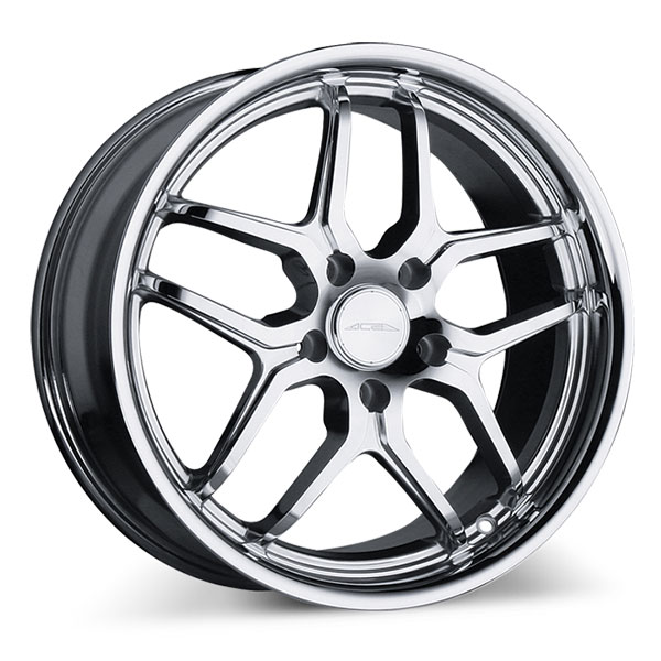 Ace Alloy Vertex D659 Chrome