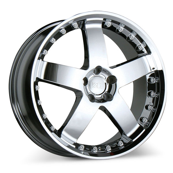 Ace Alloy Zeus C040 Chrome