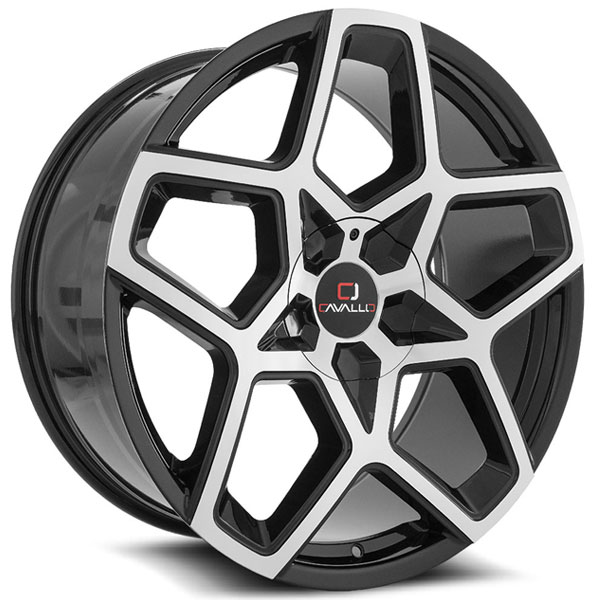 Cavallo CLV-25 Gloss Black Machined