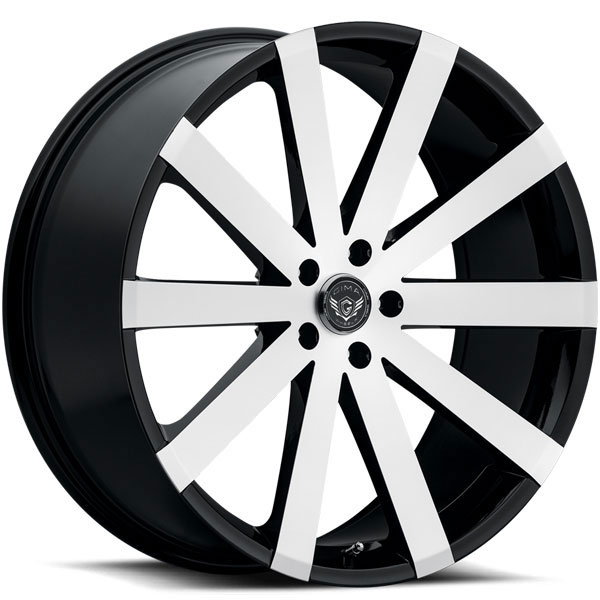 Gima Paradox Black wtih Machined Face 5 Lug